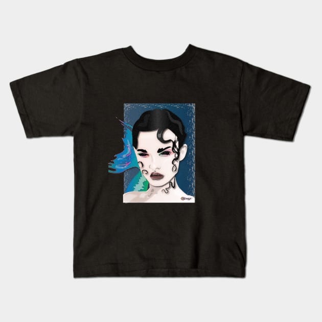 savage siren slay Kids T-Shirt by G9Design